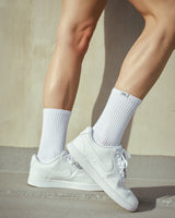 Triple White - Blank Crew (6 Pairs)