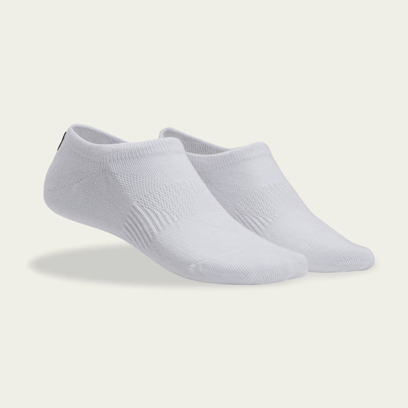 Triple White - Blank No-Show (6 Pairs)