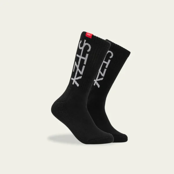 Adapt® Essential Crew Socks [4 Pair] - Black - Image 2