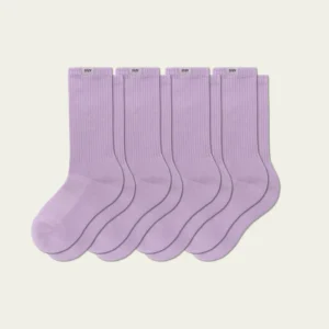 Lavender - Blank Crew (4 Pairs)