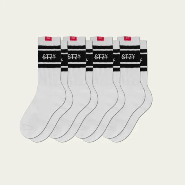 Adapt® Essential Crew Socks [4 Pair] - Vintage