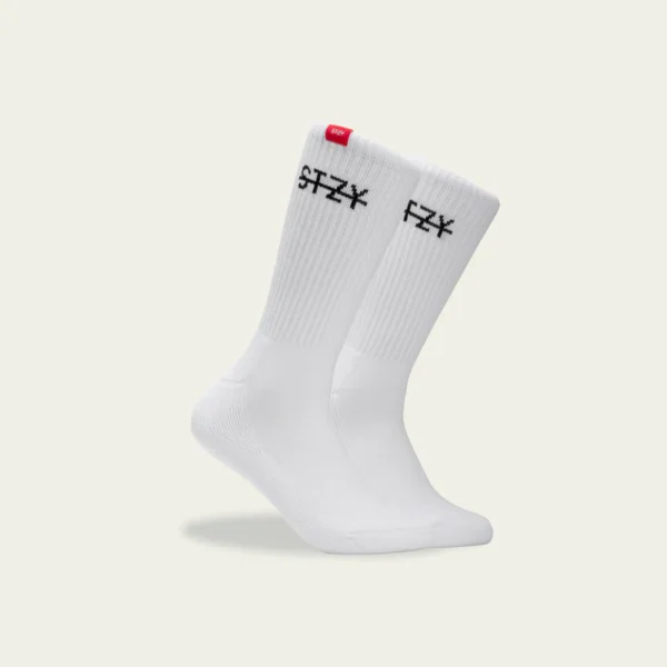 Adapt® Statement Crew Socks [4 Pair] - White - Image 3