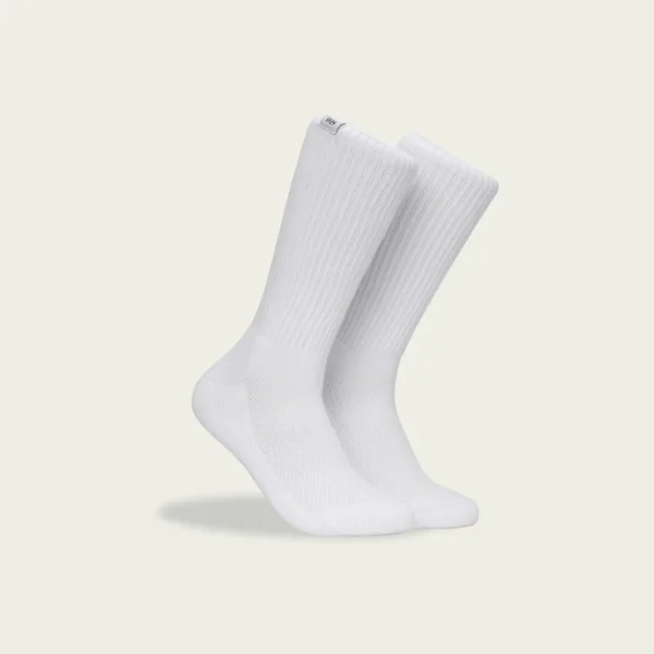 Triple White - Blank Crew (4 Pairs) - Image 2